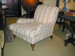19th century antique armchair by Howard and Son - Grafton model.jpg